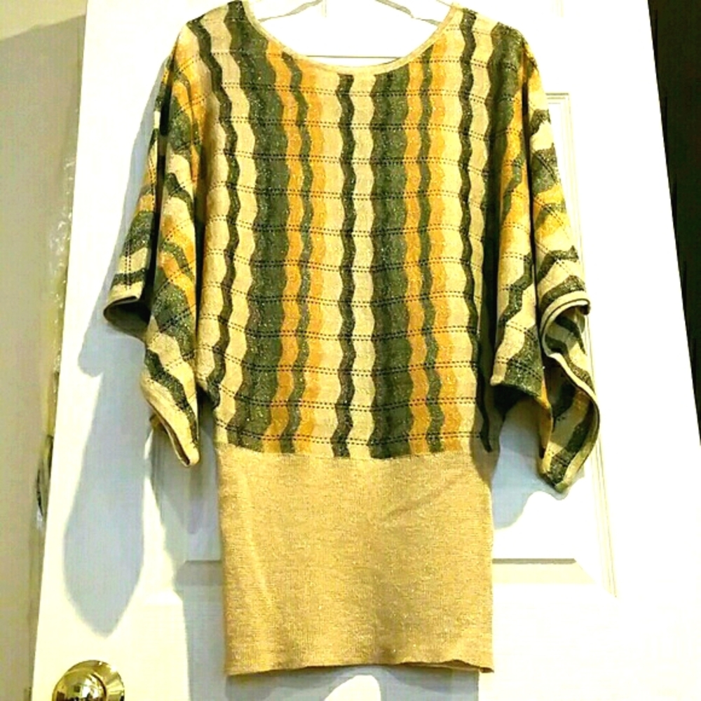 Elan Glitter Sweater Size Large